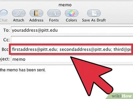 Använd BCC i ett e -postmeddelande Steg 4