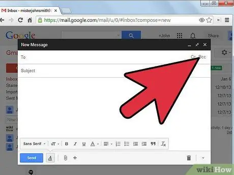 გამოიყენეთ BCC ელ.ფოსტაში ნაბიჯი 6