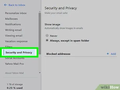I-block ang Spam sa Yahoo! Mail Hakbang 20