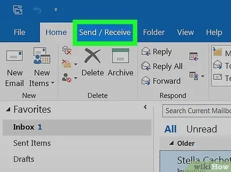 Opravte chybový kód 0x800cccdd v MS Outlook se serverem IMAP Krok 3