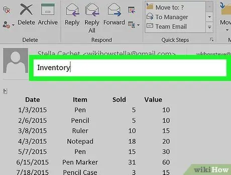 Alınan E-postaları Outlook Adım 5'te Düzenle