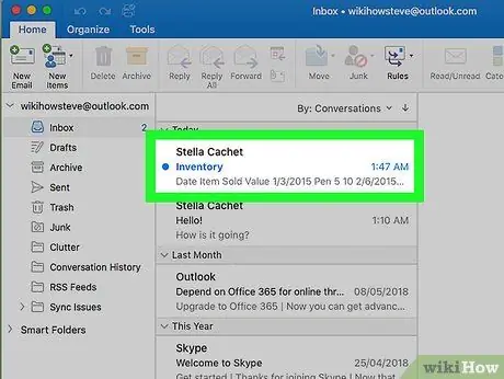 Outlook Adım 9'da Alınan E-postaları Düzenle