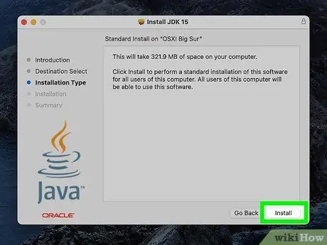 Installer Java Software Development Kit Trin 25