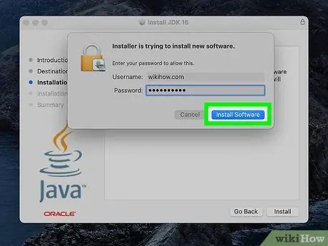 Installer le kit de développement logiciel Java Étape 27