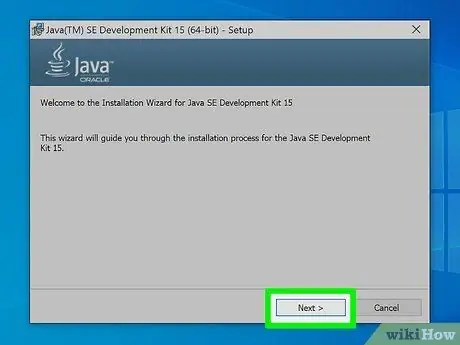 Instalați kitul de dezvoltare software Java Pasul 9