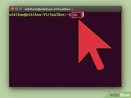 Menjadi Root di Linux Langkah 2