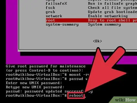 Menjadi Root di Linux Langkah 22