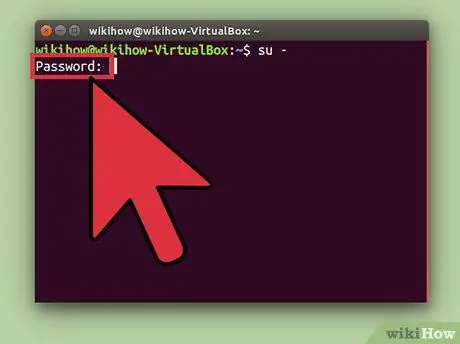 Menjadi Root di Linux Langkah 3