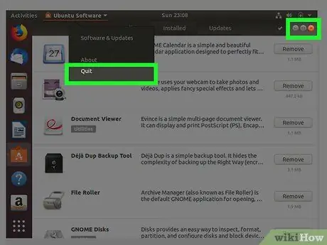 Deinstalirajte softver Ubuntu Korak 12