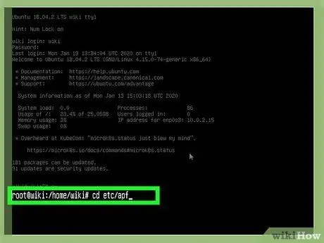 გახსენით პორტები Linux Server Firewall– ში ნაბიჯი 13