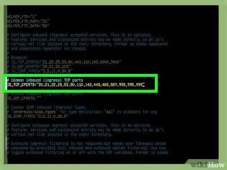 Buksan ang mga Port sa Linux Server Firewall Hakbang 15