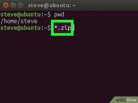 I-unzip ang mga File sa Linux Hakbang 9