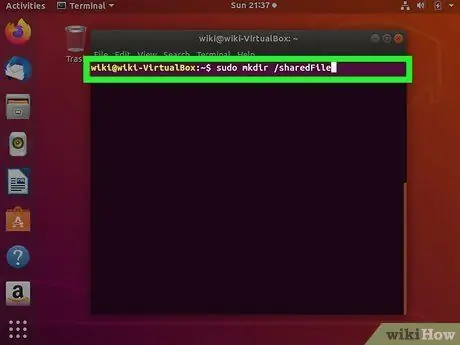 Kongsi Fail Antara Komputer Linux Menggunakan NFS Langkah 14