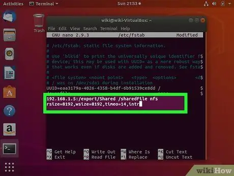 Dela filer mellan Linux -datorer med NFS Steg 16