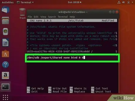 Compartilhe arquivos entre computadores Linux usando NFS Etapa 9