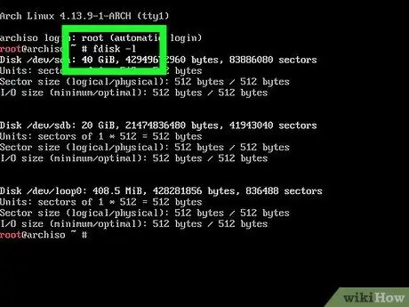 Установите Arch Linux Step 9