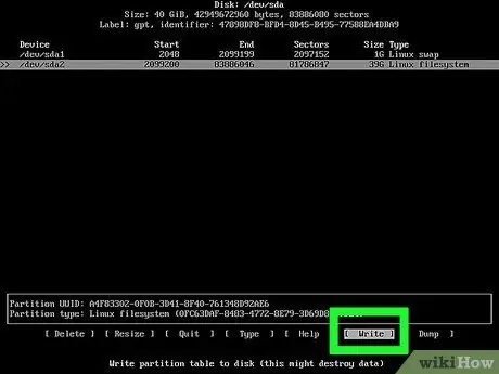 Installa Arch Linux Passaggio 14