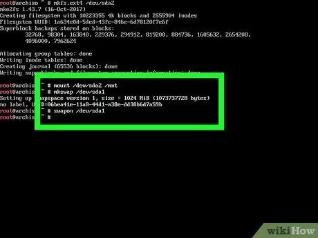 Установите Arch Linux Step 19