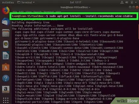 Linux -da Şərabdan istifadə edin Addım 6