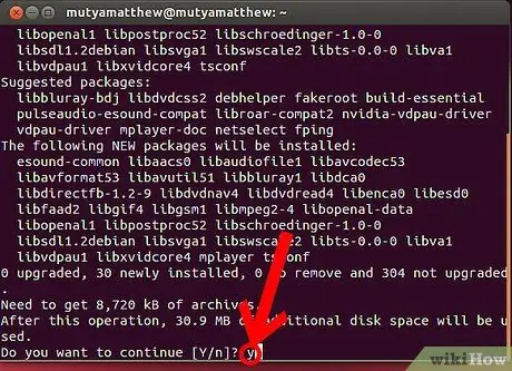 Installer og afinstaller programmer fra terminal i Ubuntu trin 4