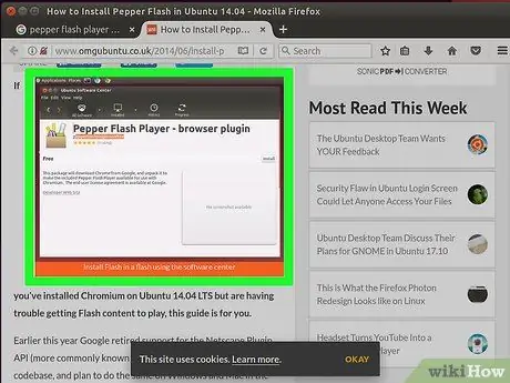 I-install ang Flash Player sa Ubuntu Hakbang 6