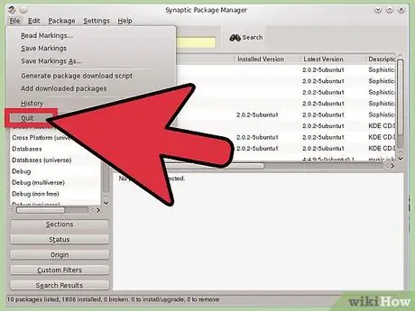 حذف برنامه ها در Linux Mint مرحله 11