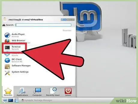 Linux Mint Adım 12 -də Proqramları Silin