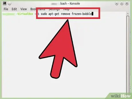 Programma's verwijderen in Linux Mint Stap 13