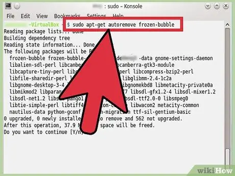 Linux Mint Adım 16 -da Proqramları Silin