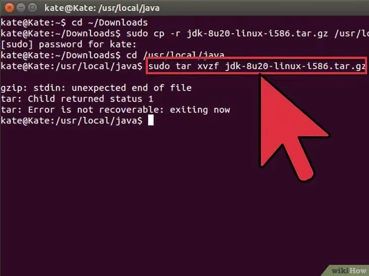 Instalați Oracle Java pe Ubuntu Linux Pasul 6