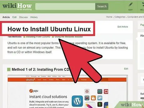 Linux 10 қадамын орнатыңыз