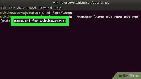 Installeer XAMPP op Linux Stap 15