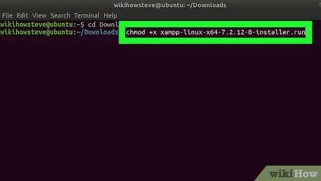 Installa XAMPP su Linux Passaggio 6