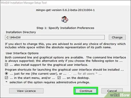 Compiler un programme C à l'aide du compilateur GNU (GCC) Étape 8