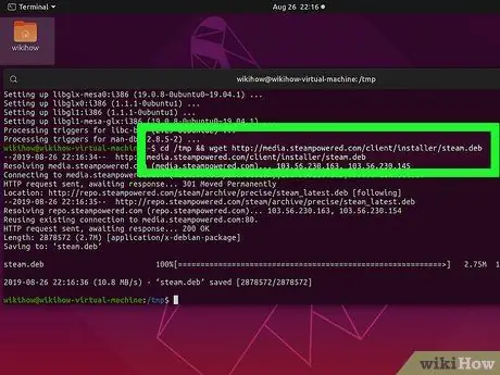 Steam'i Linux'a yükleyin Adım 15