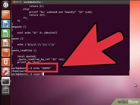 Linux Adım 1'de Yol Değişkenini Değiştirin