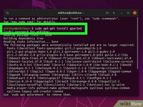 Instalați Windows de la Ubuntu Pasul 1