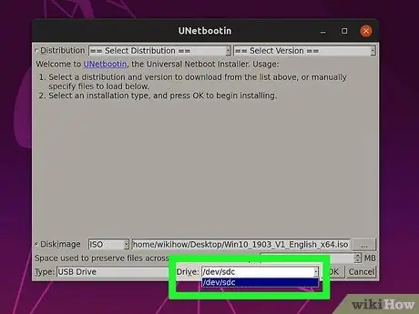 Namestite Windows iz Ubuntu 21. korak