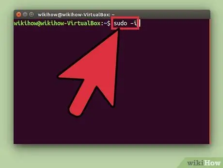 Maging Root sa Ubuntu Hakbang 4