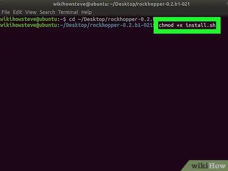 ดำเนินการไฟล์ INSTALL.sh ใน Linux โดยใช้ Terminal Step6