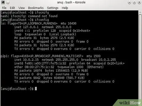 IP -cím hozzárendelése Linux számítógépen 12. lépés