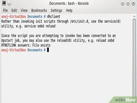 Dodijelite IP adresu na Linux računaru Korak 20