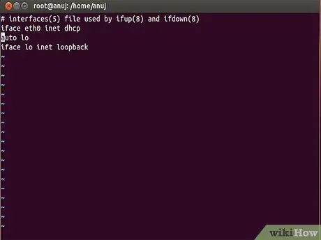 Atribuir um endereço IP em um computador Linux Etapa 6