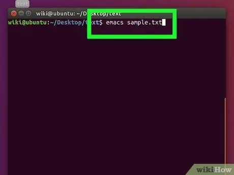 Skapa och redigera textfil i Linux med Terminal 21