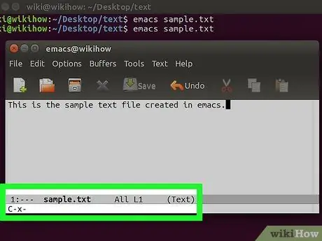 Crea e modifica file di testo in Linux utilizzando Terminal Passaggio 26