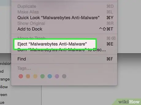 „Mac“nuskaitykite, ar nėra kenkėjiškų programų 6 veiksmas