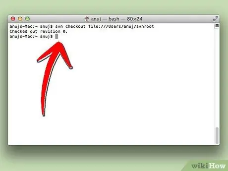 Mac OS X -də Subversion qurun Adım 6