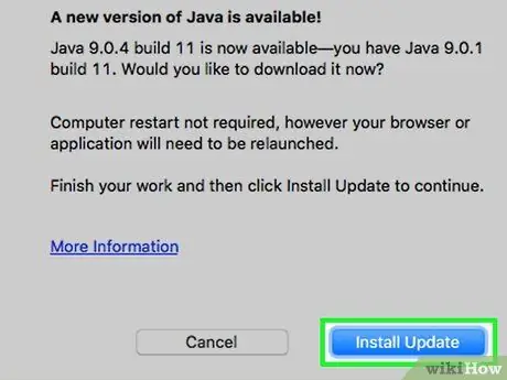 Java 12 қадамын жаңартыңыз