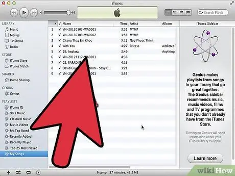 Snimite CD pomoću Mac OS X Korak 3