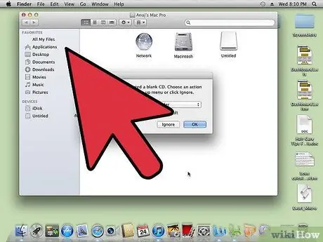 Masterizza un CD utilizzando Mac OS X Passaggio 8